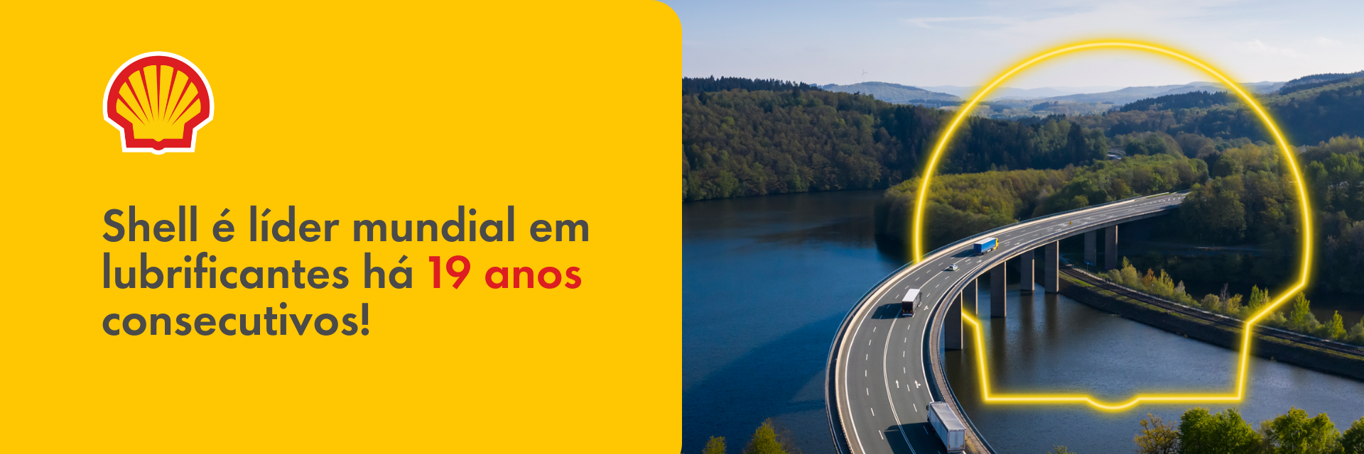 Shell é líder mundial em lubrificantes há 19 anos consecutivos!